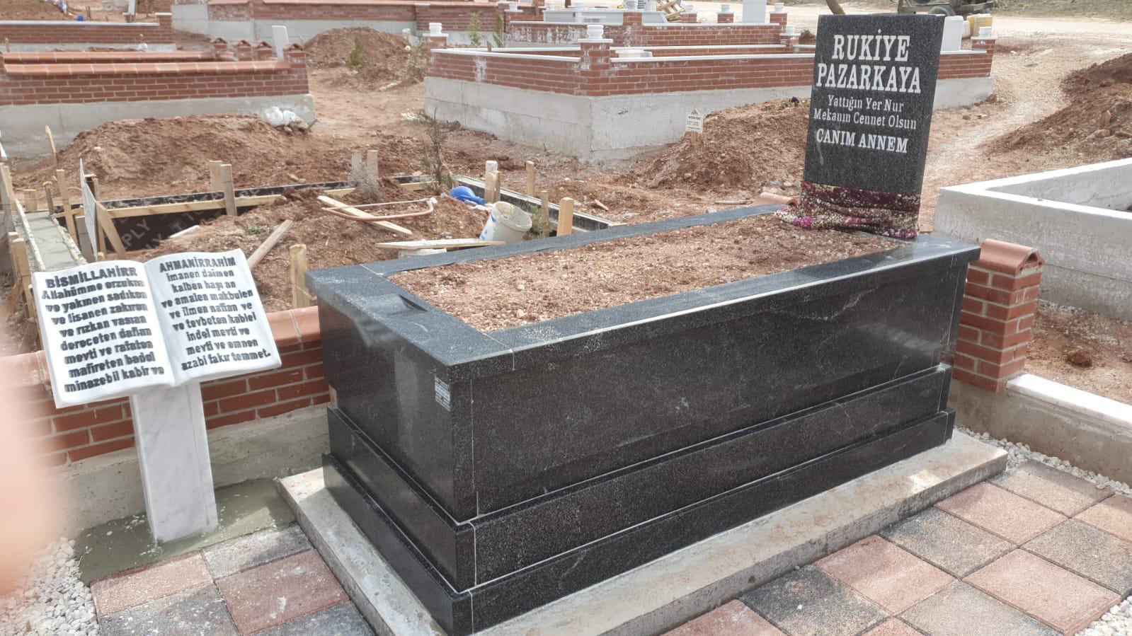 5'lik Nero Gaska (Samsun Siyahı) Granit Mezar