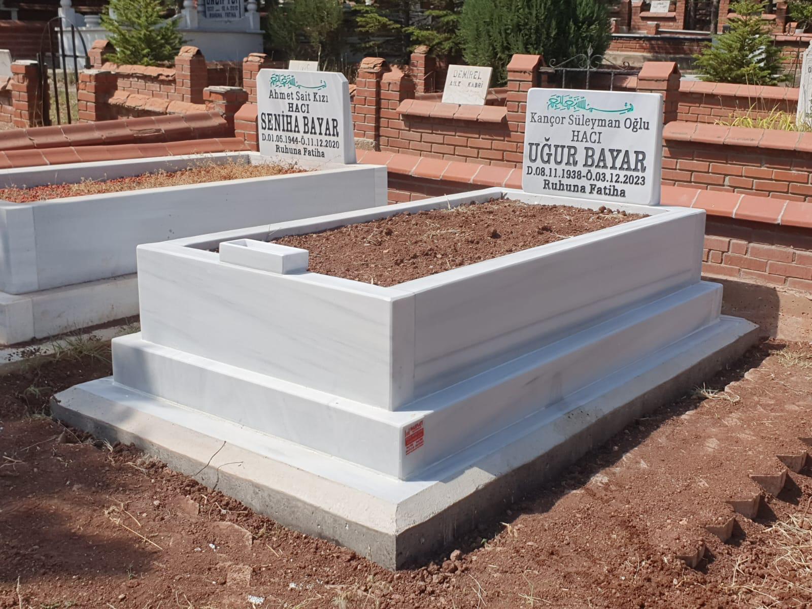 Blok Mermer Mezar Modelleri