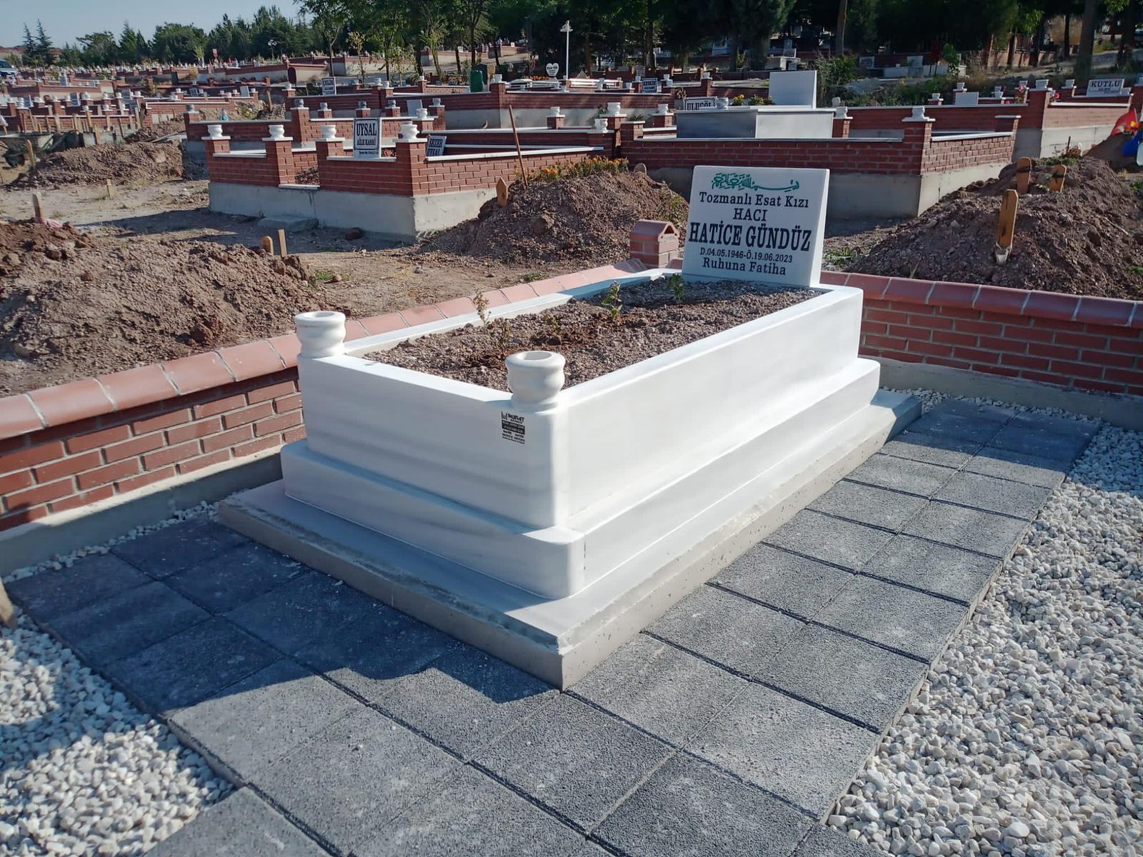 Blok Mermer Mezar Modelleri