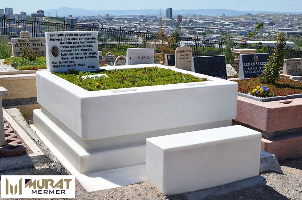 Çift Kişilik Mermer Mezar