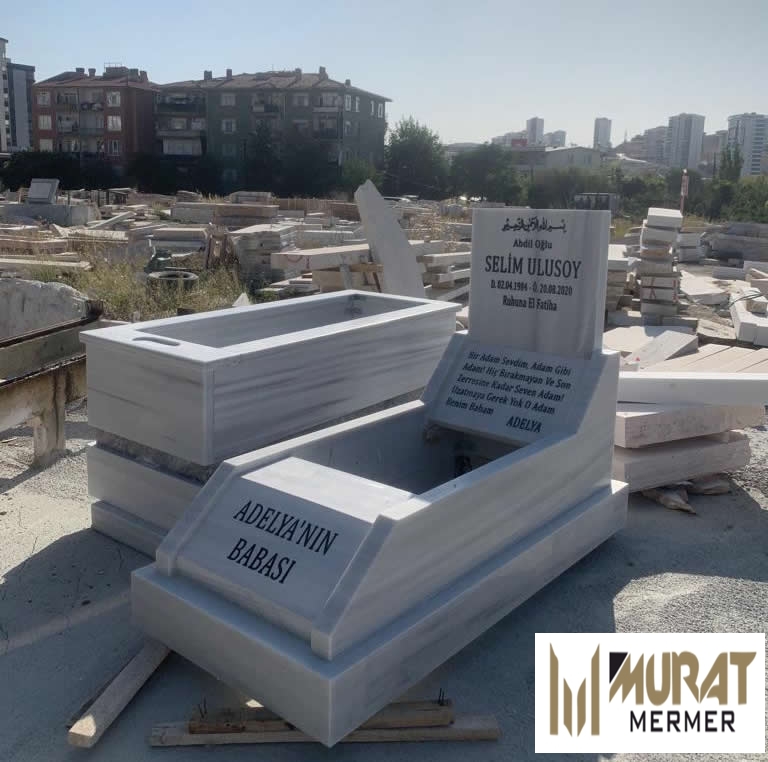 Özel Tasarım Arabalı Mermer Mezar