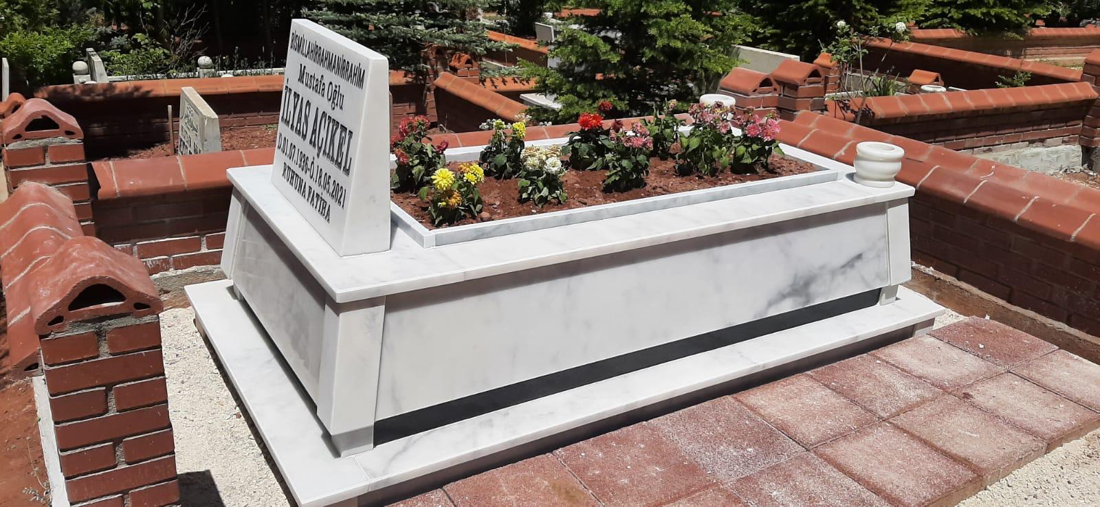 Tek Katlı Eğimli Mezar Modeli