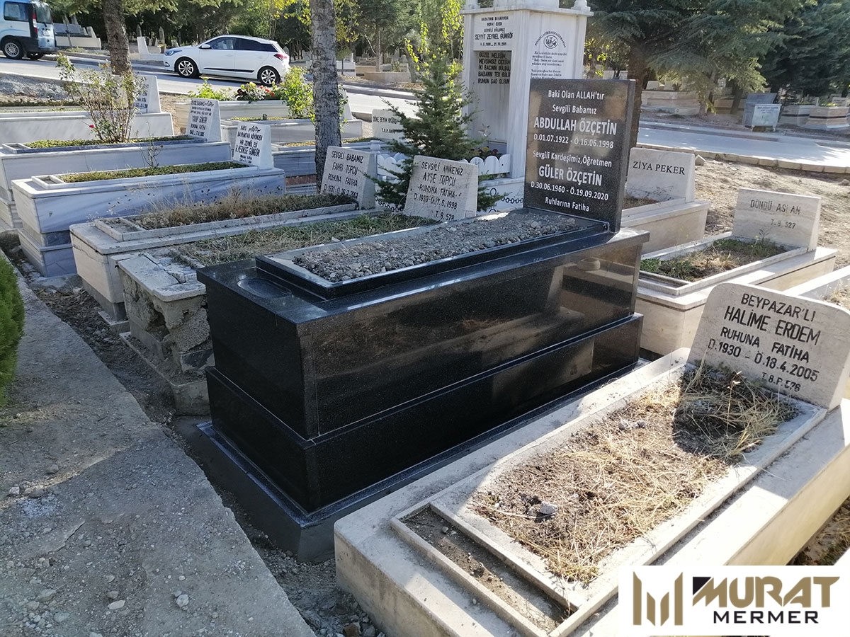 Tek Kişilik Granit Mezar Modelleri